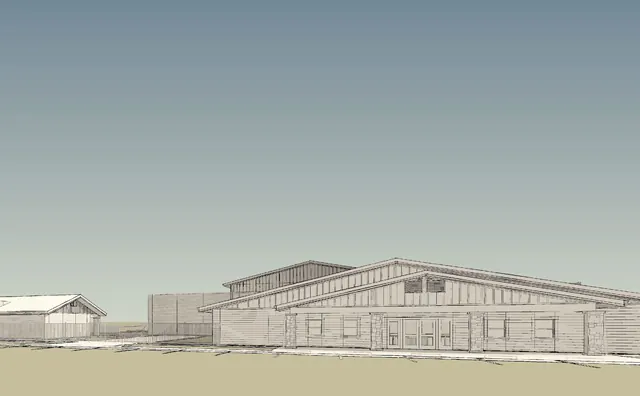 Main entrance and Administration Building