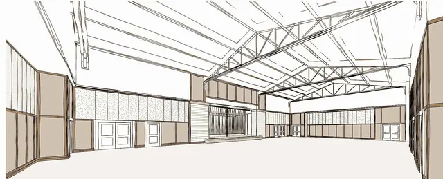 Multipurpose Building interior