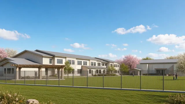 Artistic visualization: Central courtyard
